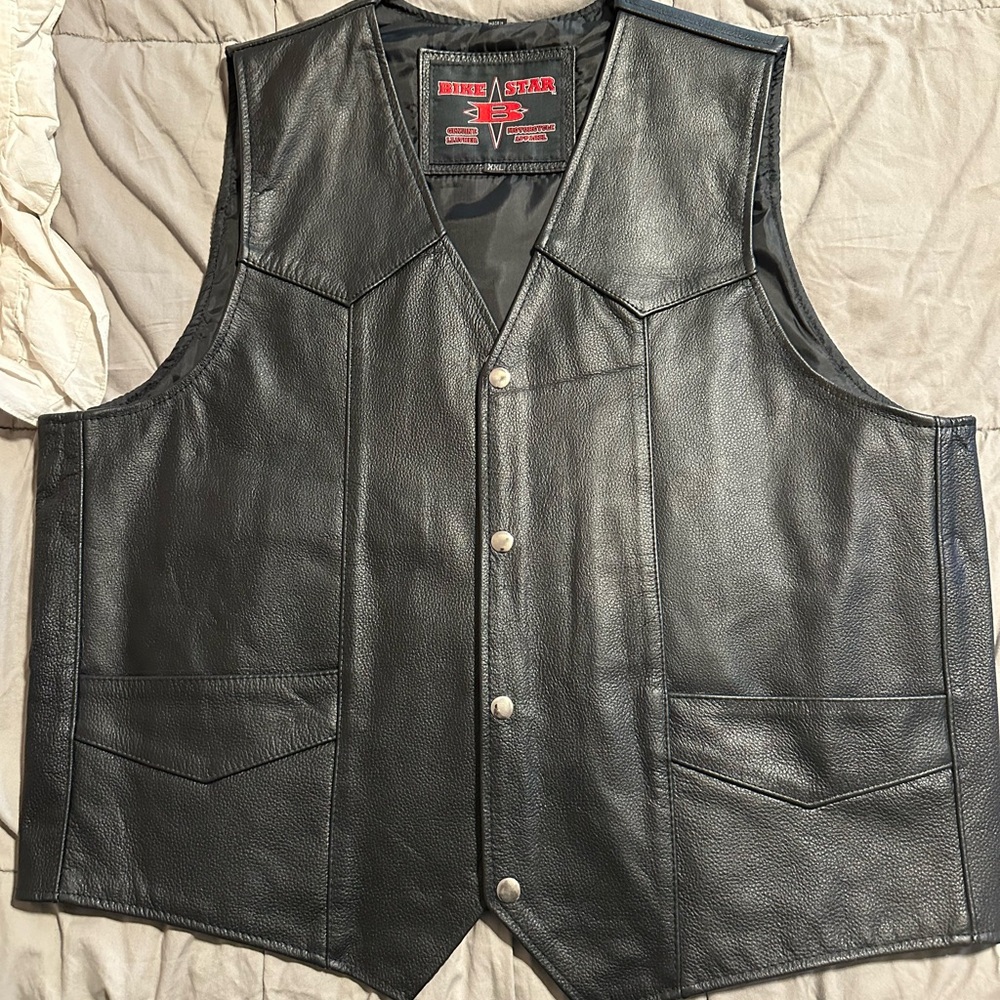 XXL Bike Star leather vest in very good condition